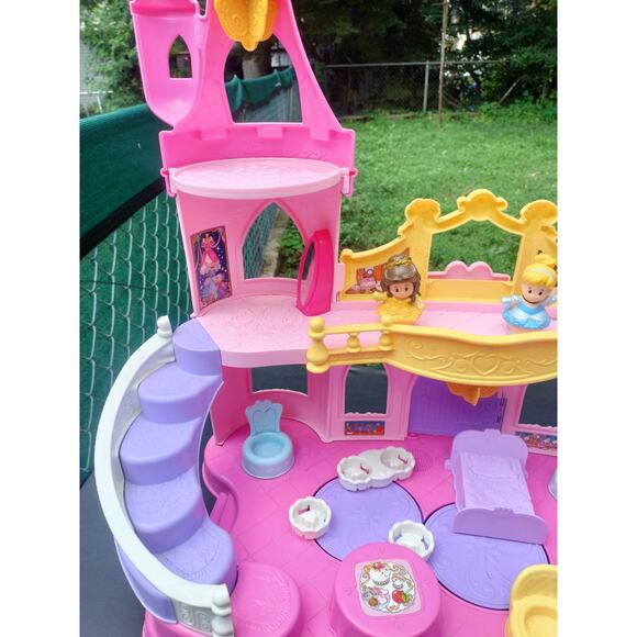 Little People Disney Princess Musical Dancing Palace Castle Untested - Picture 2 of 10